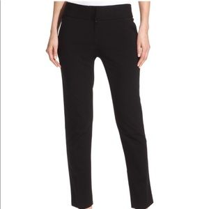 Vince Camuto straight leg pants black stretch 10
